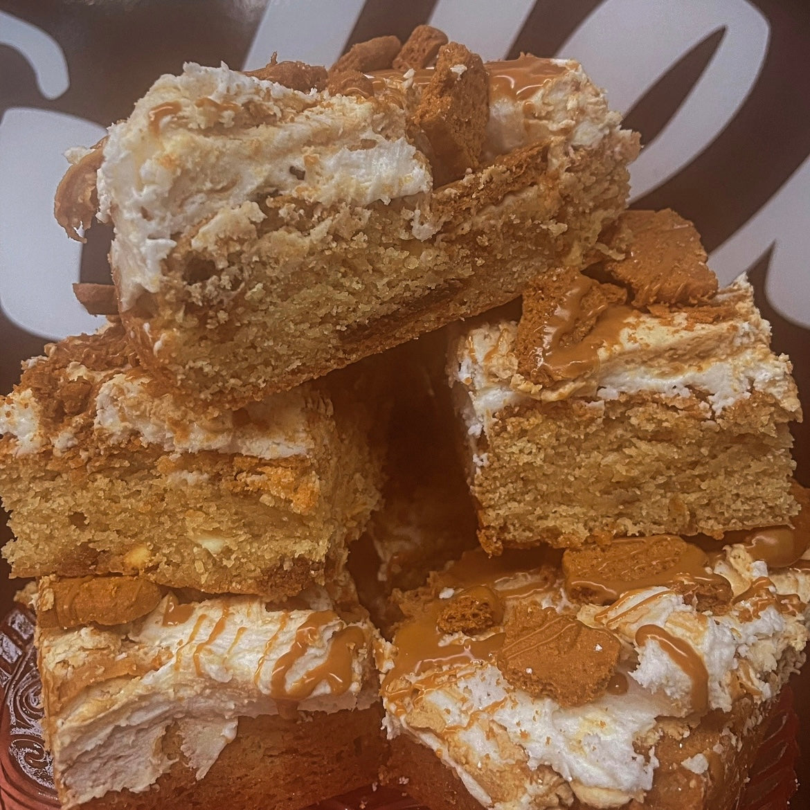 Cookie Butter Blondies