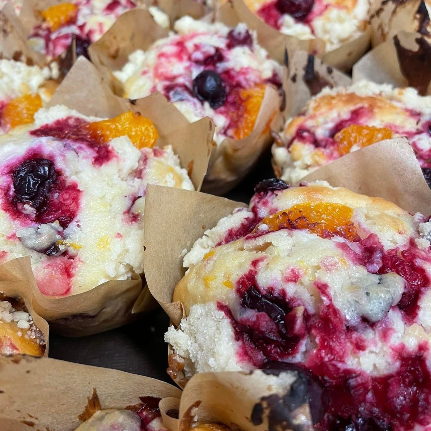 Cranberry Mandarin Orange Muffins